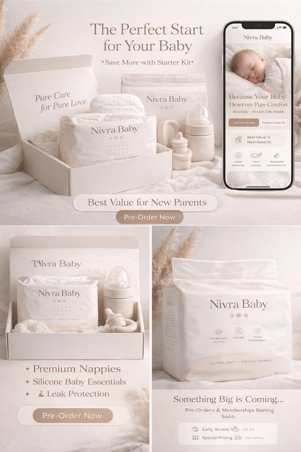 Nivra Baby Ultra Soft Nappies